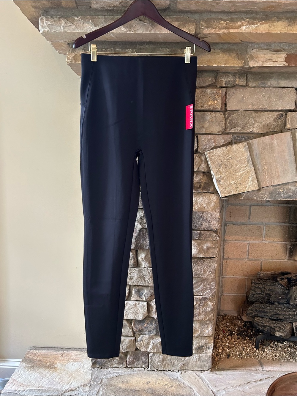 SPANX Black High-Rise Sculpting Dressy Leggings